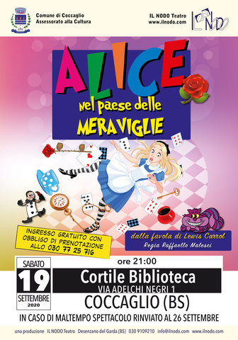 Spettacolo teatrale "Alice nel paese delle meraviglie"